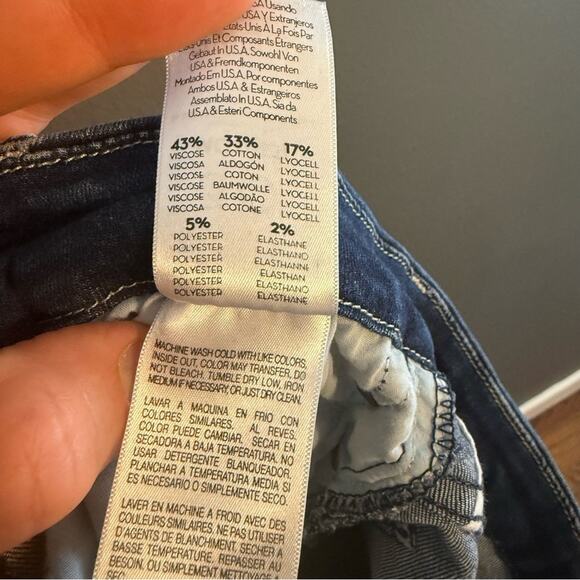 Rag & Bone Womens Raw Hem Straight Leg Jeans Size 26 - Picture 7 of 7